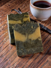 Load image into Gallery viewer, Espresso+Vanilla Bean infused soap